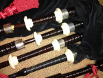 (image for) D. Booth Blackwood Bagpipes and Case