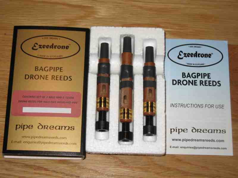 (image for) Ezeedrone Set for 1/2 and 3/4 Highland Pipes - Click Image to Close