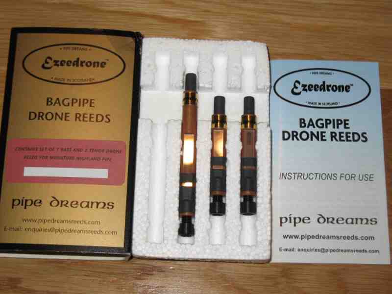(image for) Ezeedrone Set for Hamish Moore Smallpipes - Click Image to Close
