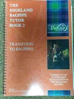 (image for) Highland Bagpipe Tutor #2 (red book)