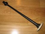 (image for) Duncan Soutar Bagpipe Chanter Blackwood w/ Im. Ivory Sole