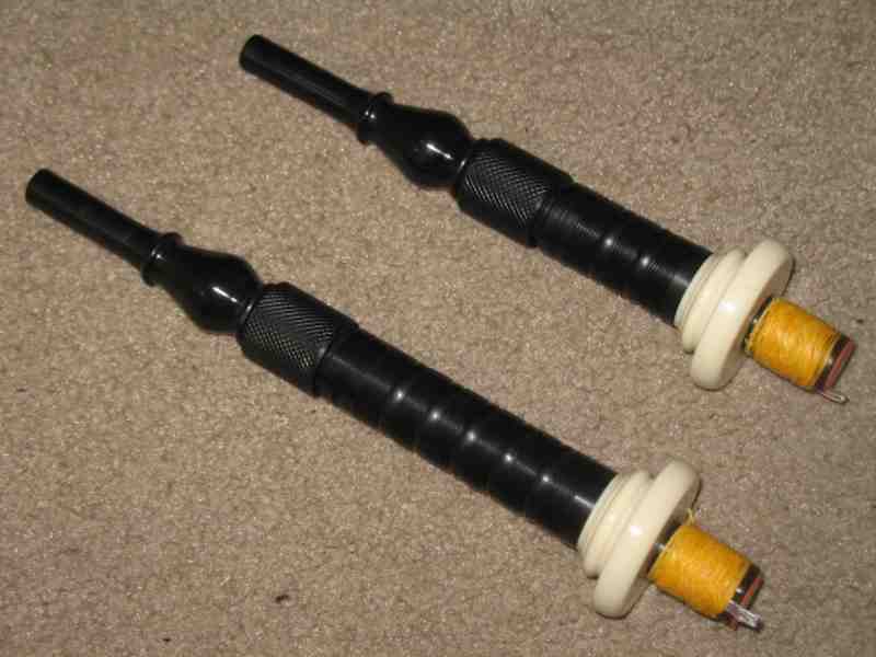 (image for) Gibson Long Adjustable Blowpipe (9" to 12") w/ Im. Ivory