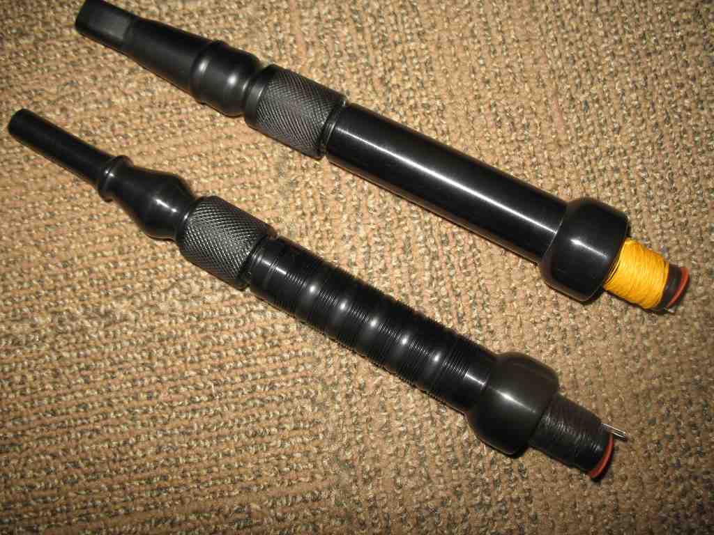 (image for) Gibson Long Adjustable Blowpipe (9" to 12") w/ Button Mount - Click Image to Close